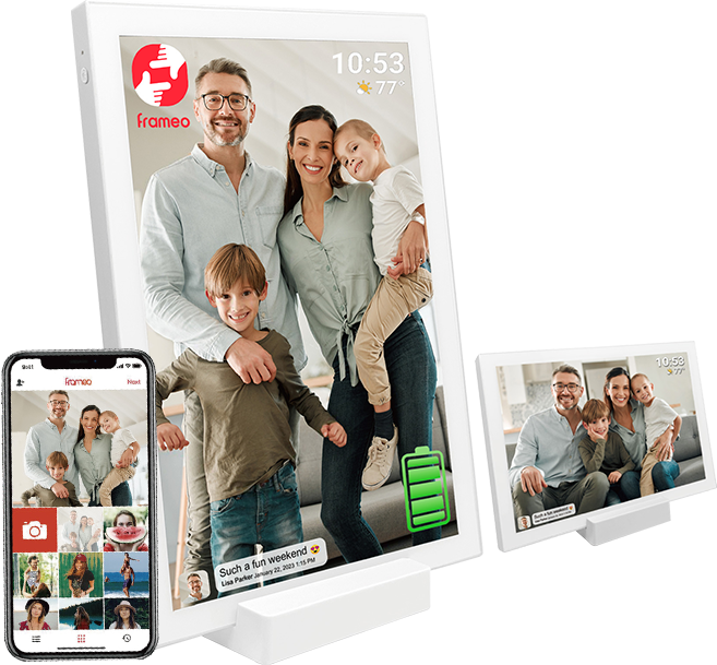 FRAMEO digital photo frame