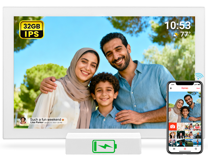 FRAMEO Digital Photo Frame