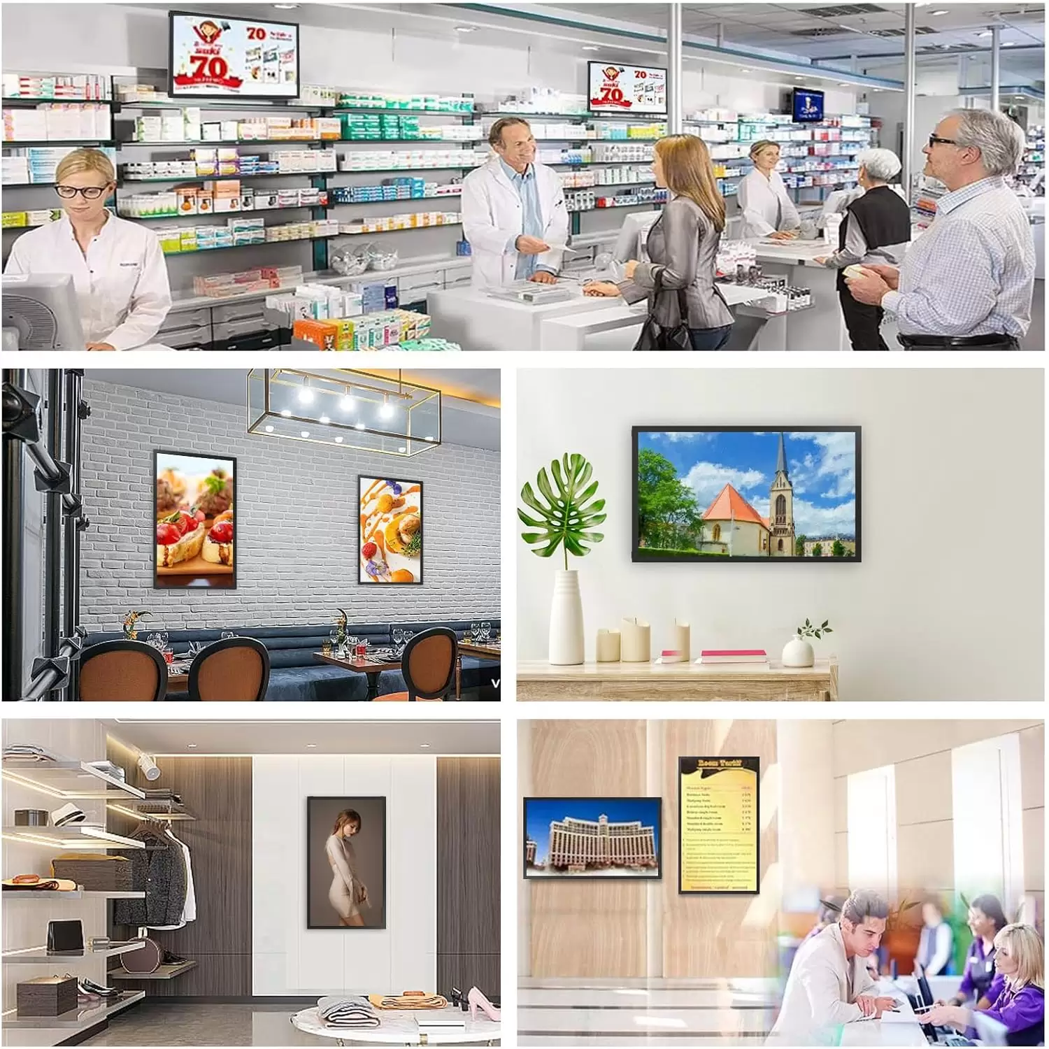 Frameo 21.5 Inch 64GB Digital Picture Frame, IPS HD Touch Screen, Photo Frame with Auto-Rotate Instant Share Photo/Video Sharing via Frameo App, Gift for Mom