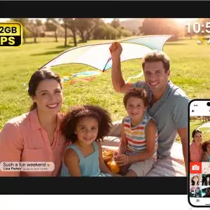 10.1 inch 32GB WiFi Digital Picture Frame, IPS LCD Touch Screen, Auto-Rotate Easy Setup to Share Photos & Videos via Frameo APP from Anywhere